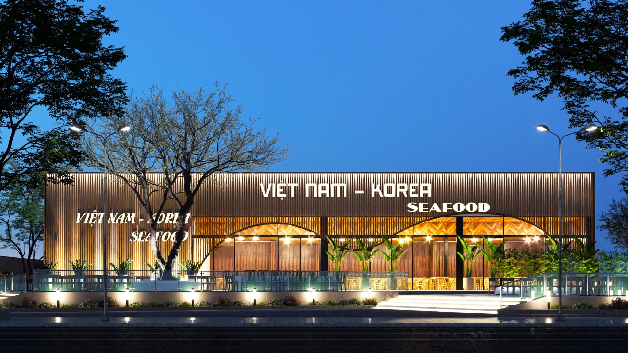 Dự án: Nhà hàng Việt Hàn